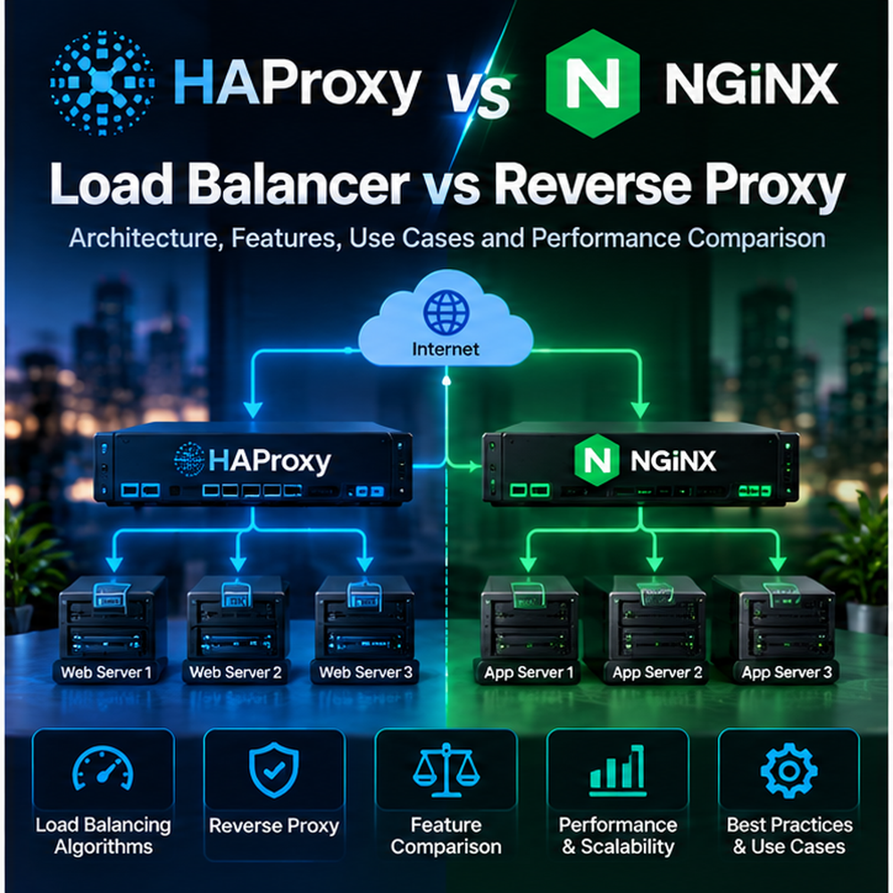 HAProxy and Nginx network traffic gateways