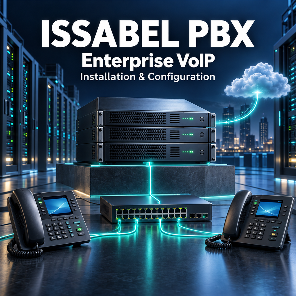 Enterprise Issabel PBX, IP phones and SIP trunk