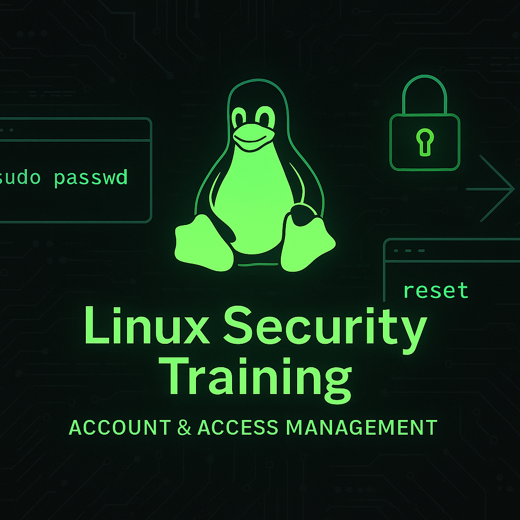 Linux Accounts and Restricted sudo Access