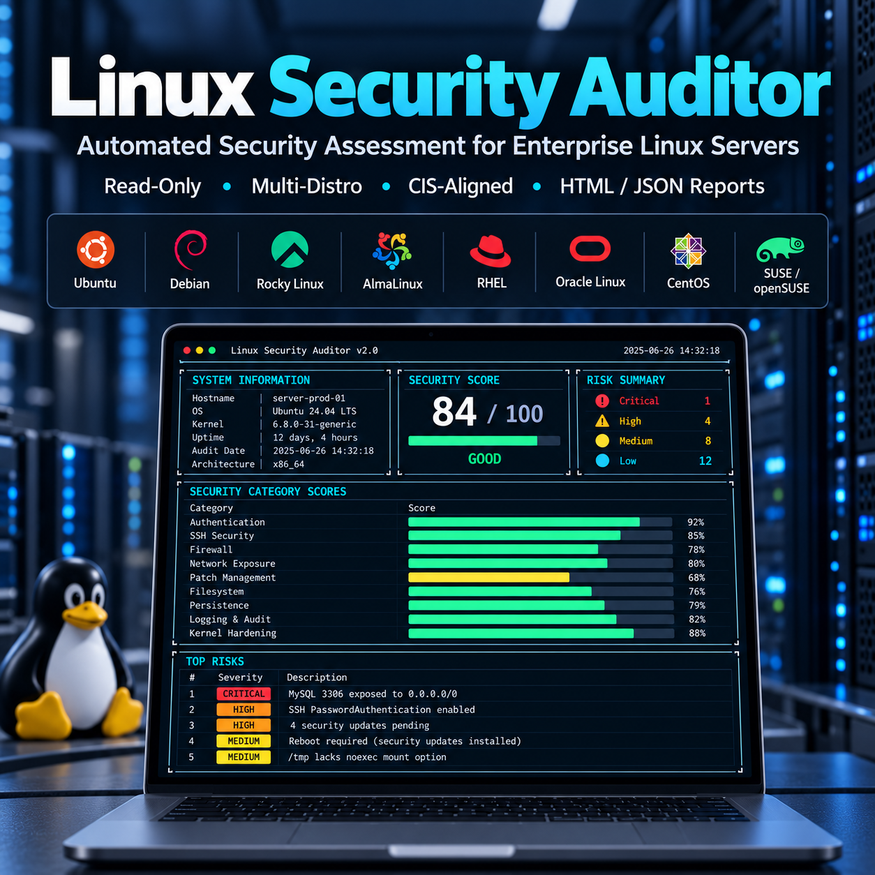Building an Enterprise Linux Security Auditor with Bash