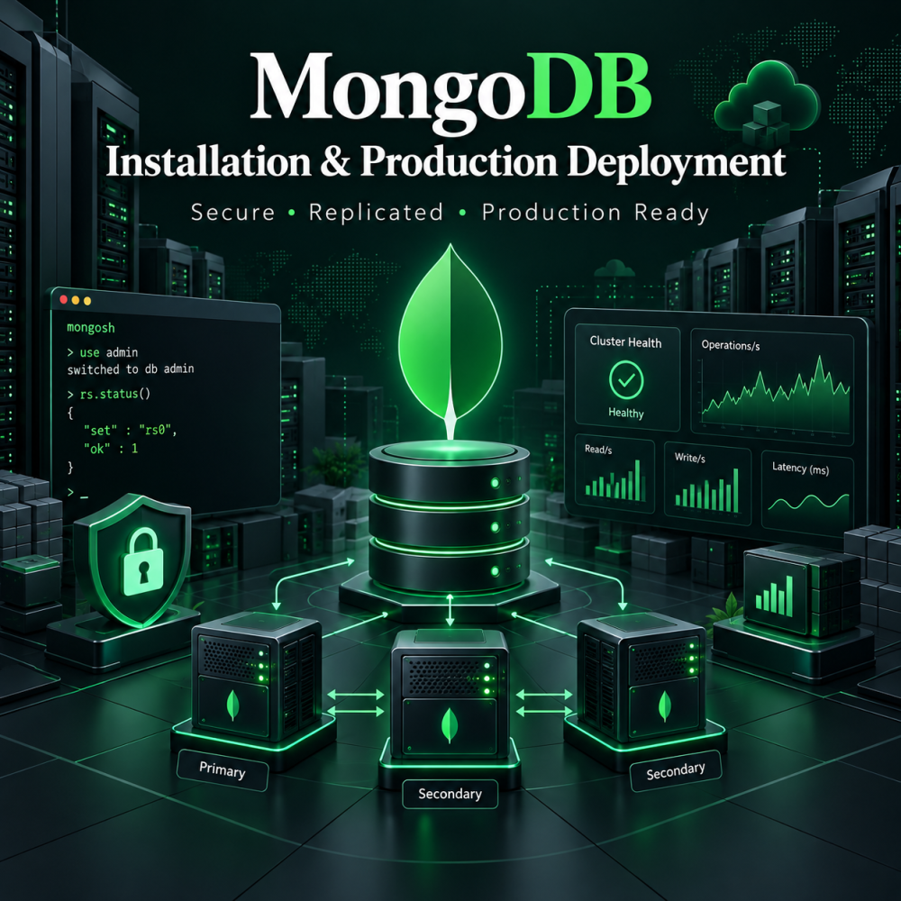 MongoDB Installation, Configuration & Production Deployment Guide