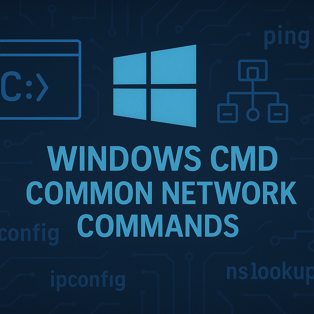 Windows Network Commands for DNS, TCP and SMB Diagnostics