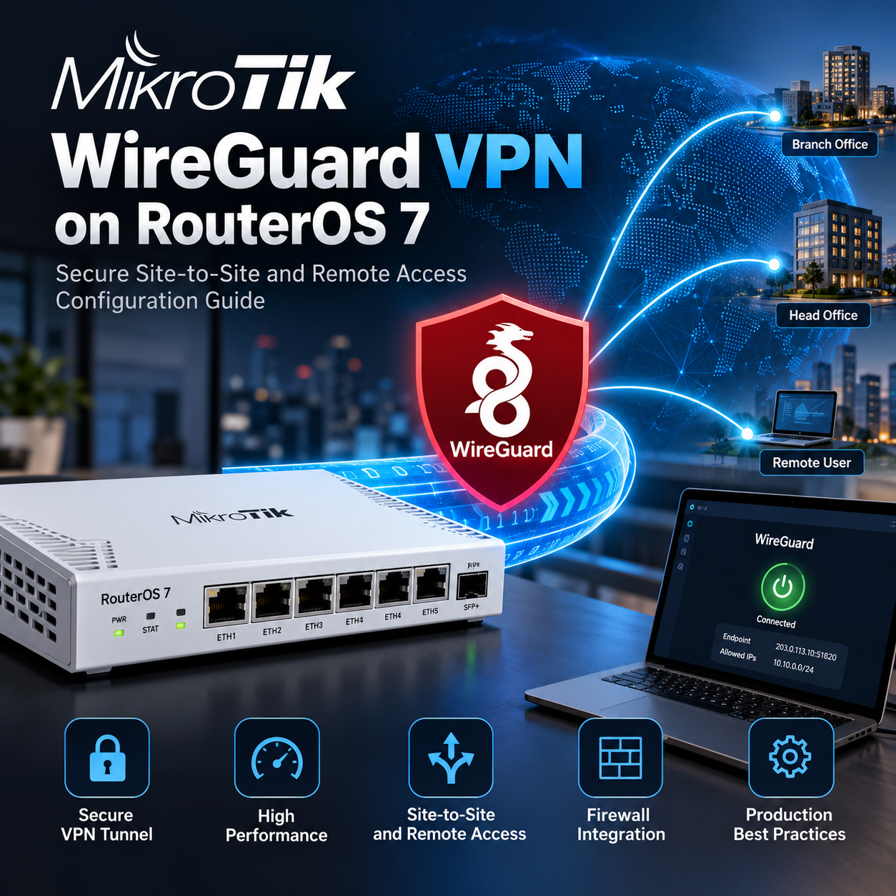 Set Up WireGuard on MikroTik RouterOS 7